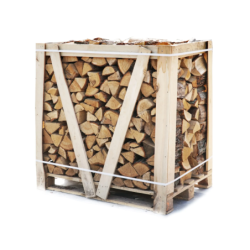 Eikenhout krat strak gestapeld kopen | Haardhout & Co Someren